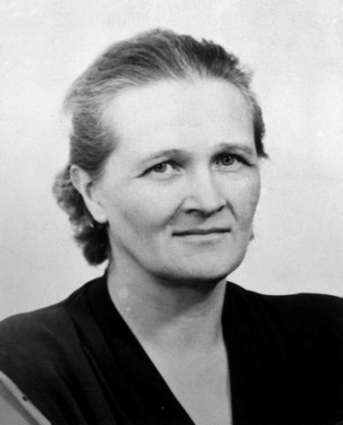 Cecilia Payne, fotografiada en 1951.
