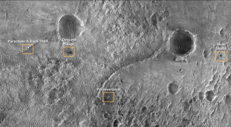 Marte visto por la c�mara HIRISE