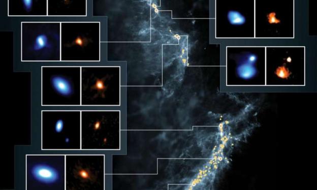 C�mo se preparan las estrellas reci�n nacidas para el nacimiento de planetas