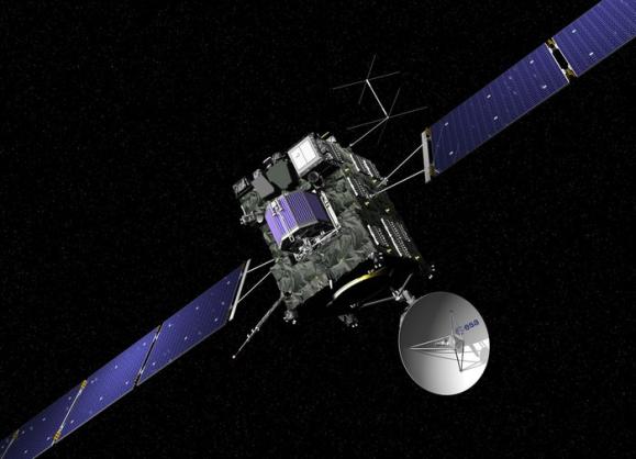 Rosetta spacecraft is operated by teams at ESA's European Space Operations Centre, Darmstadt, Germany