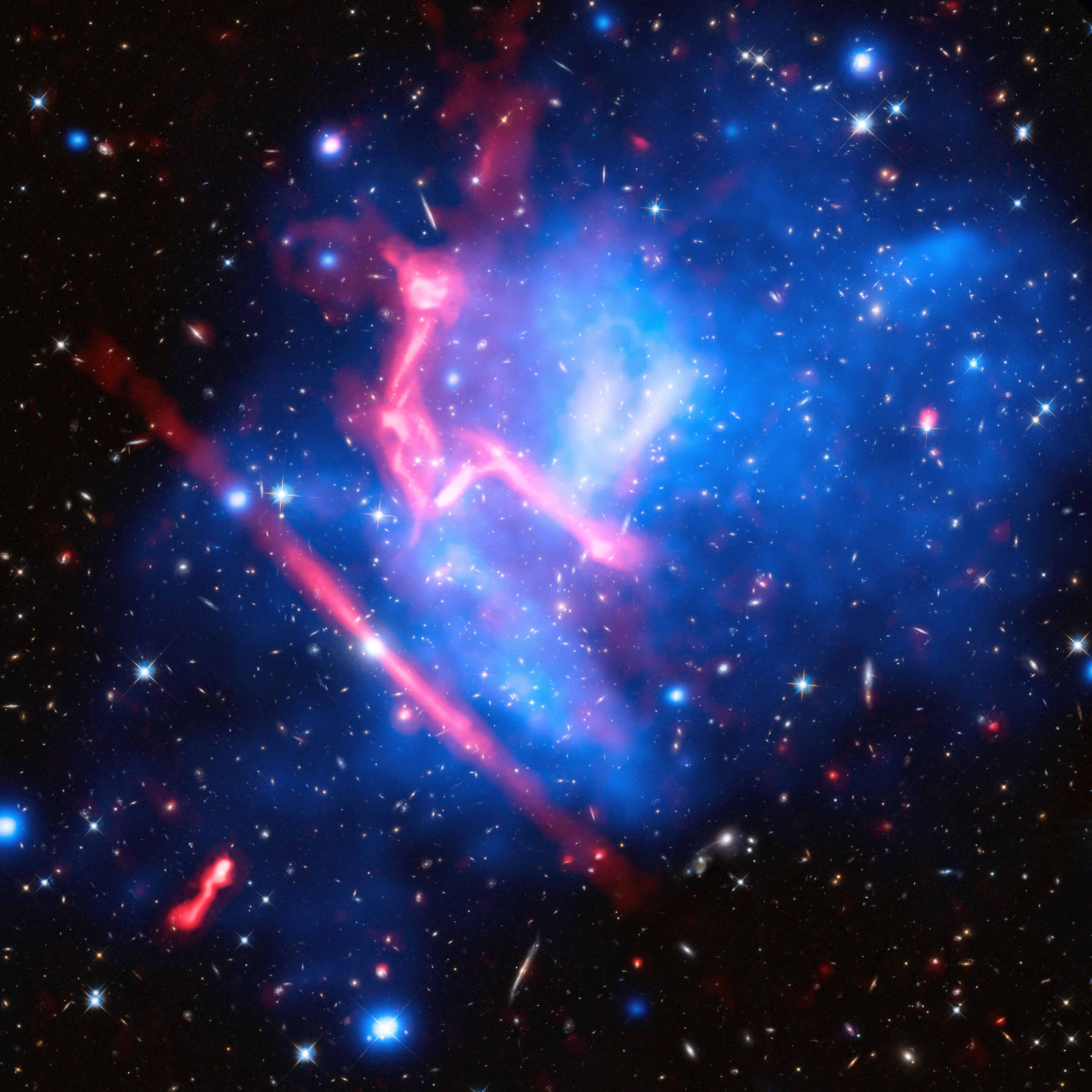 cúmulo galáctico MACS J0717