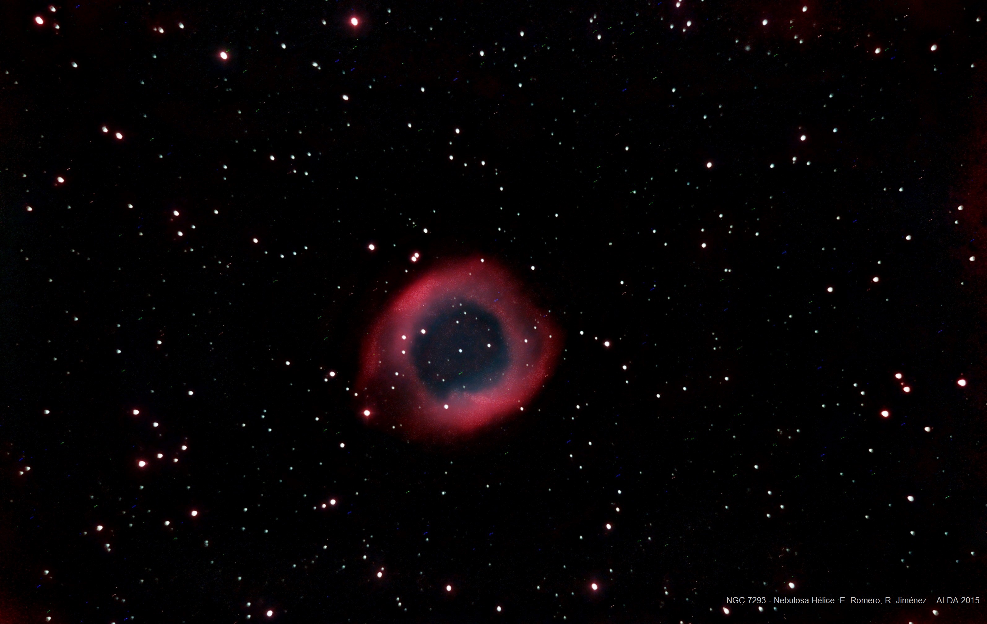 NGC 7293 La Nebulosa de la Hélice